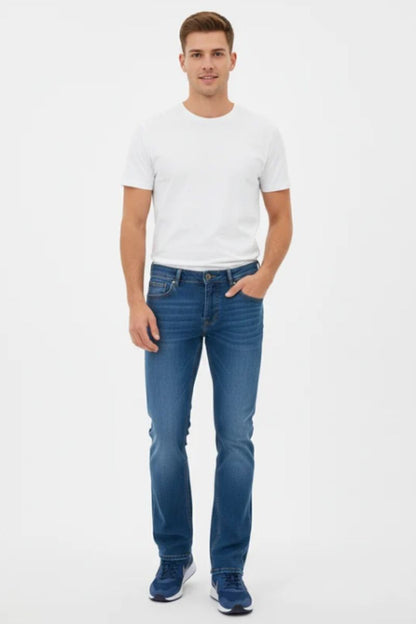 6th Sense Fred Bootcut Jean Midwash