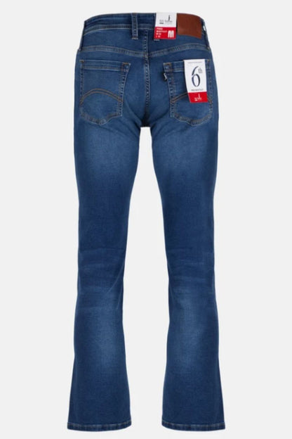 6th Sense Fred Bootcut Jean Midwash