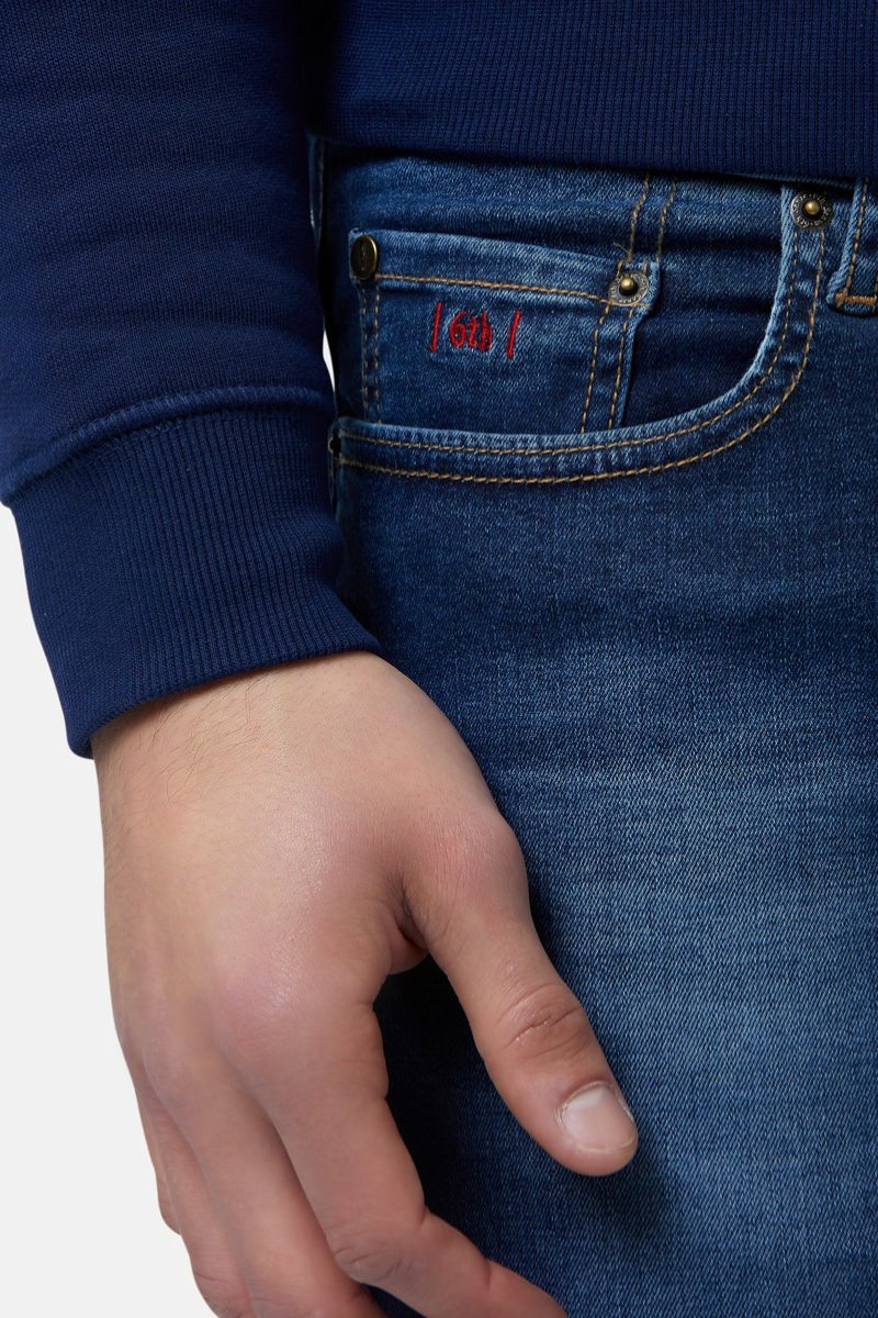 6TH Sense Fred Bootcut Jeans Night Blue