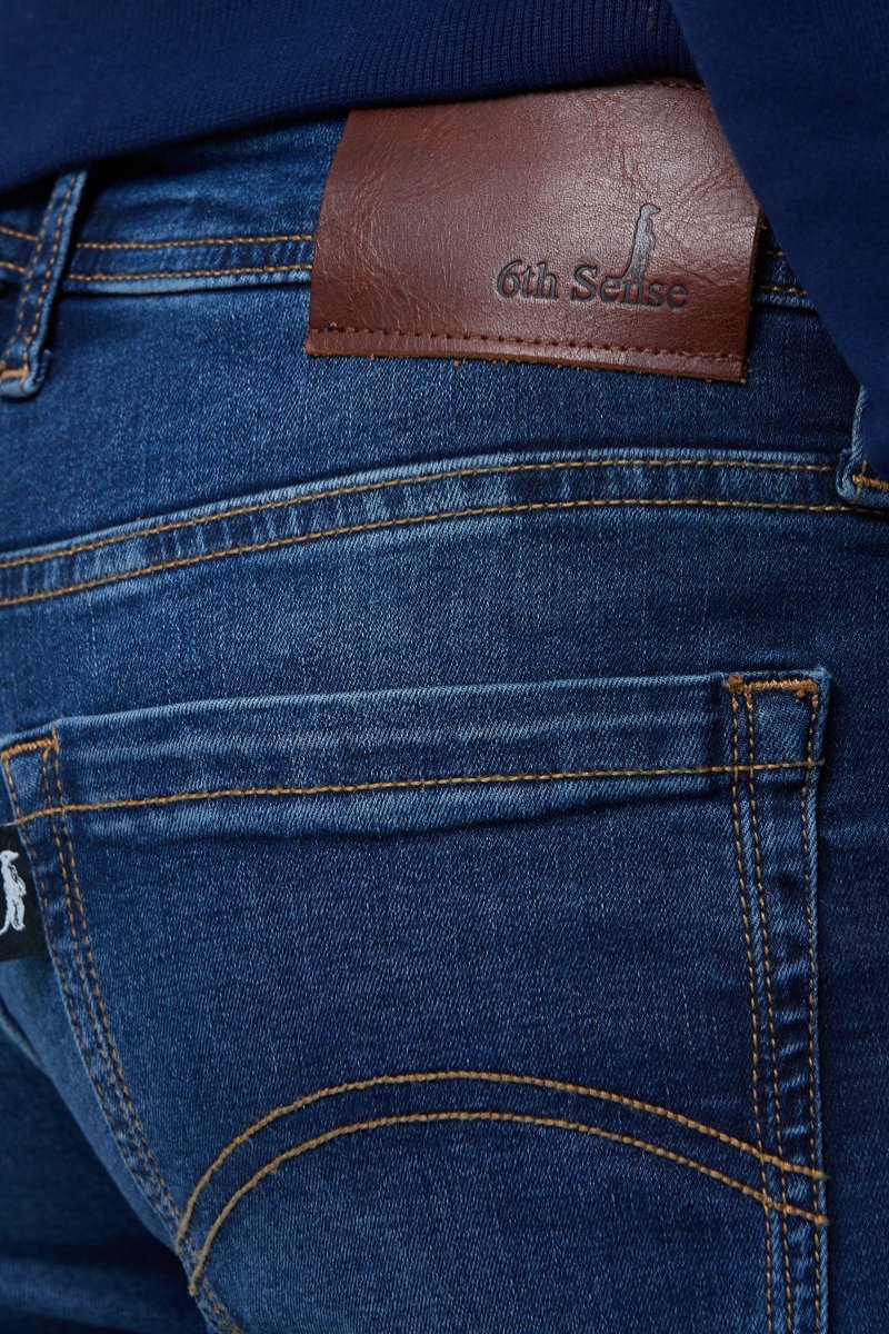 6TH Sense Fred Bootcut Jeans Night Blue
