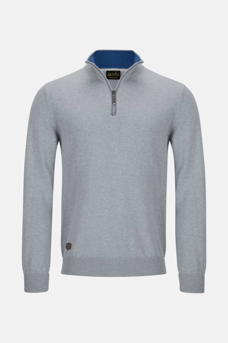 6th Sense Harry Quarter Zip Jumper Alloy