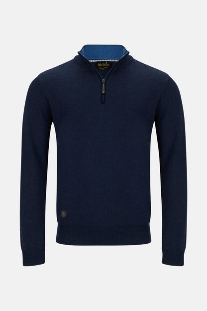 6th Sense Harry Quarter Zip Navy