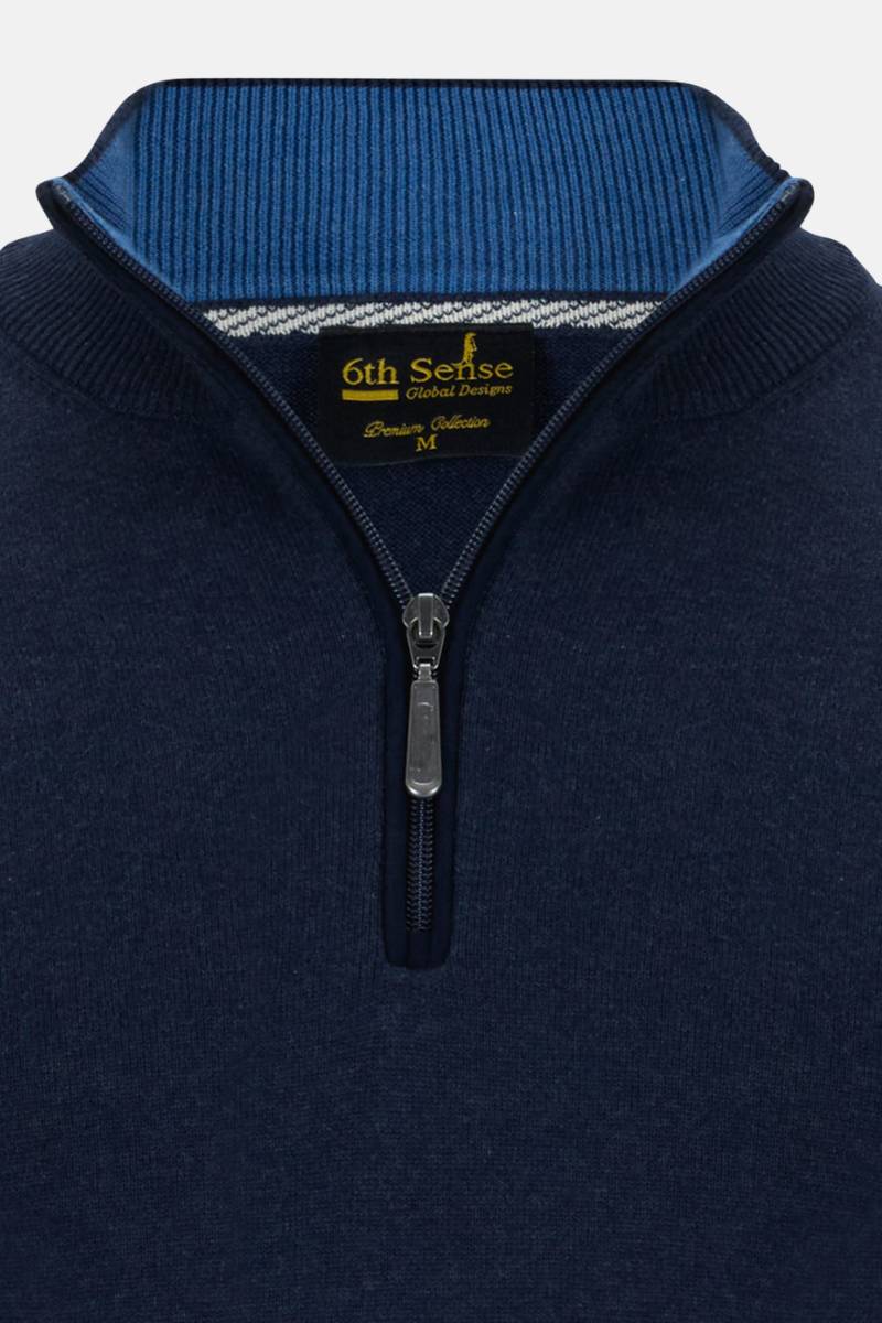 6th Sense Harry Quarter Zip Navy