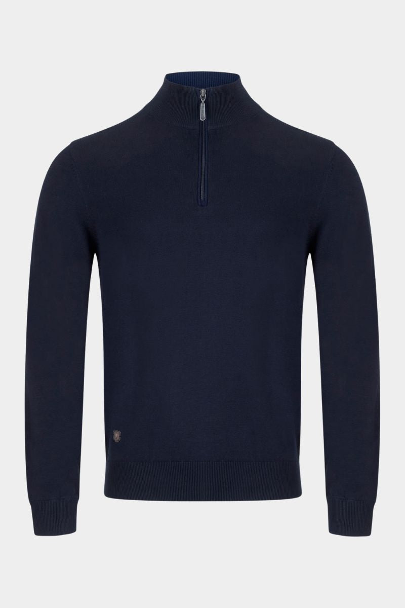 6th Sense Harry Quarter Zip Jumper Reed