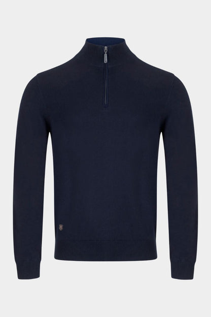 6th Sense Harry Quarter Zip Jumper Reed