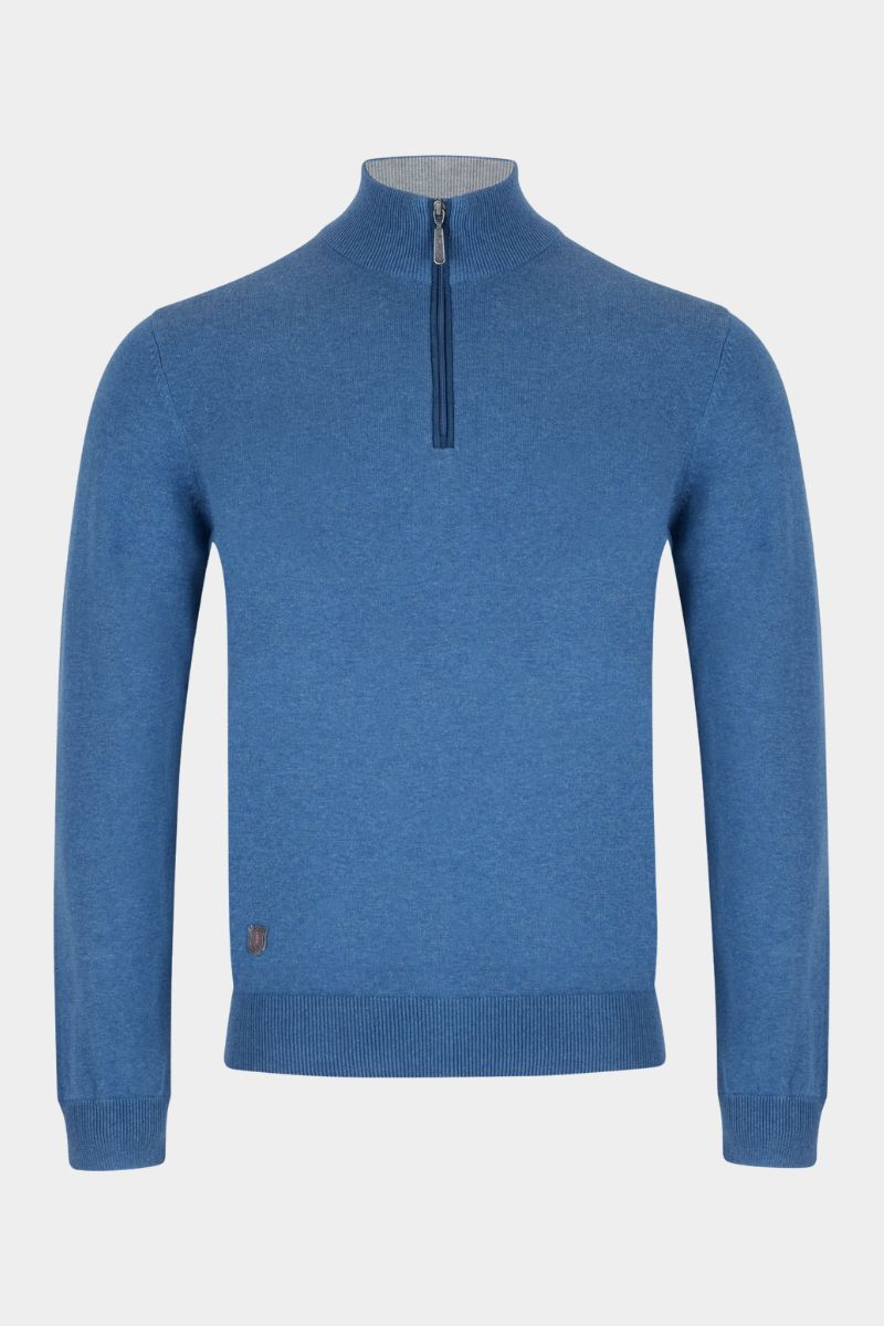 6th Sense Harry Quarter Zip True Blue