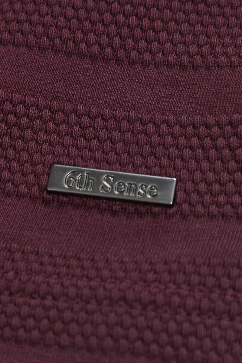 6th Sense Heaven Poloshirt Wine