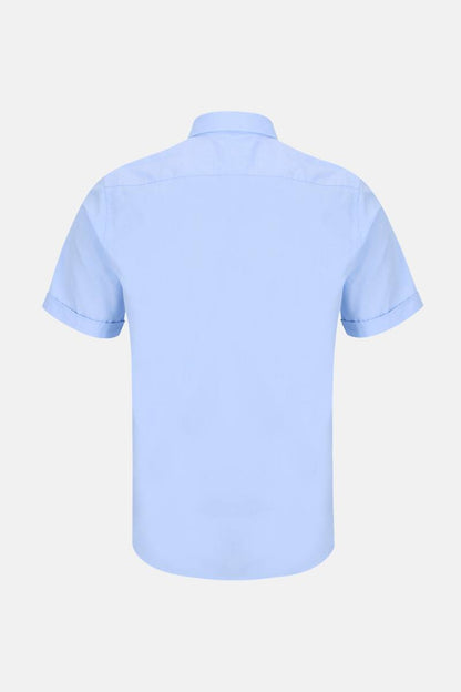 6th Sense Lyocell Short Sleeve Shirt Sky
