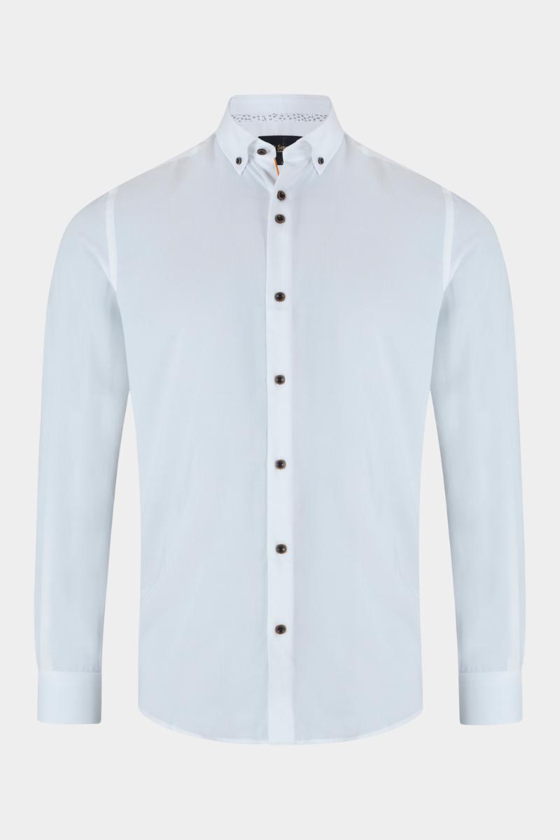 6th Sense Lyocell Shirt White