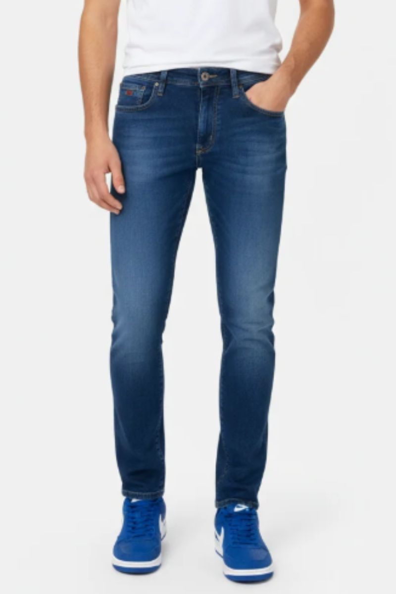 6TH Sense Nevada* Straight Fit Jeans Midwash