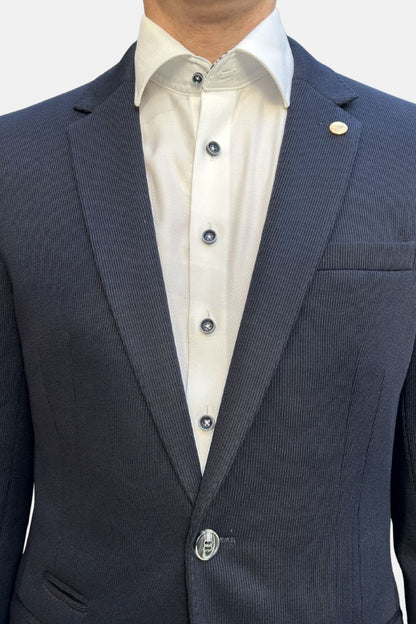6Th Sense Slim Fit Quest Jacket Navy