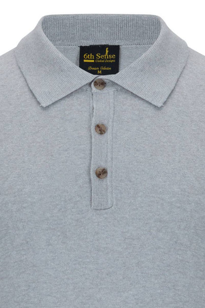 6TH Sense Super 3 Button Polo Alloy