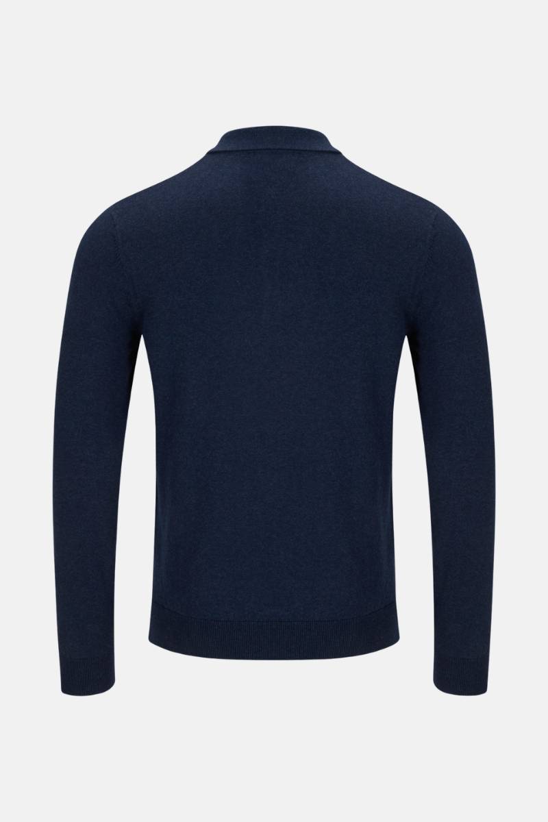 6TH Sense Super 3 Button Polo Navy