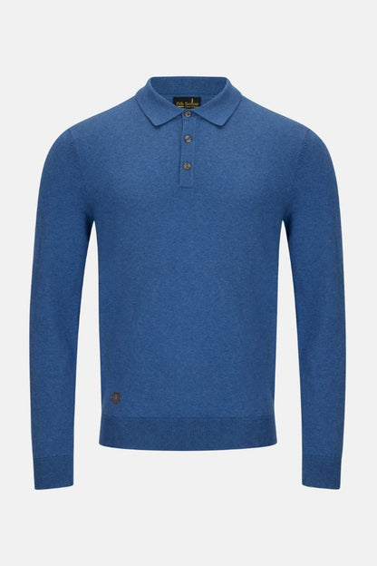 6TH Sense Super 3 Button Polo True Blue