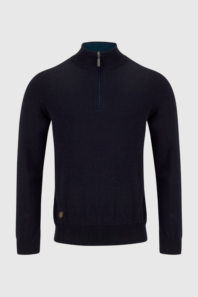 6th Sense Tropic Quarter Zip Jumper Reed