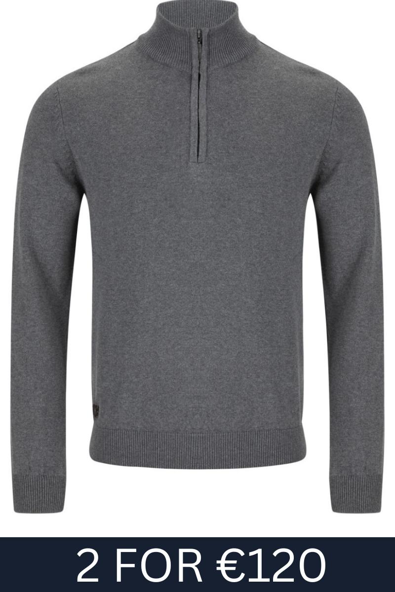 6th Sense Andrew 1/4 Zip Graphite