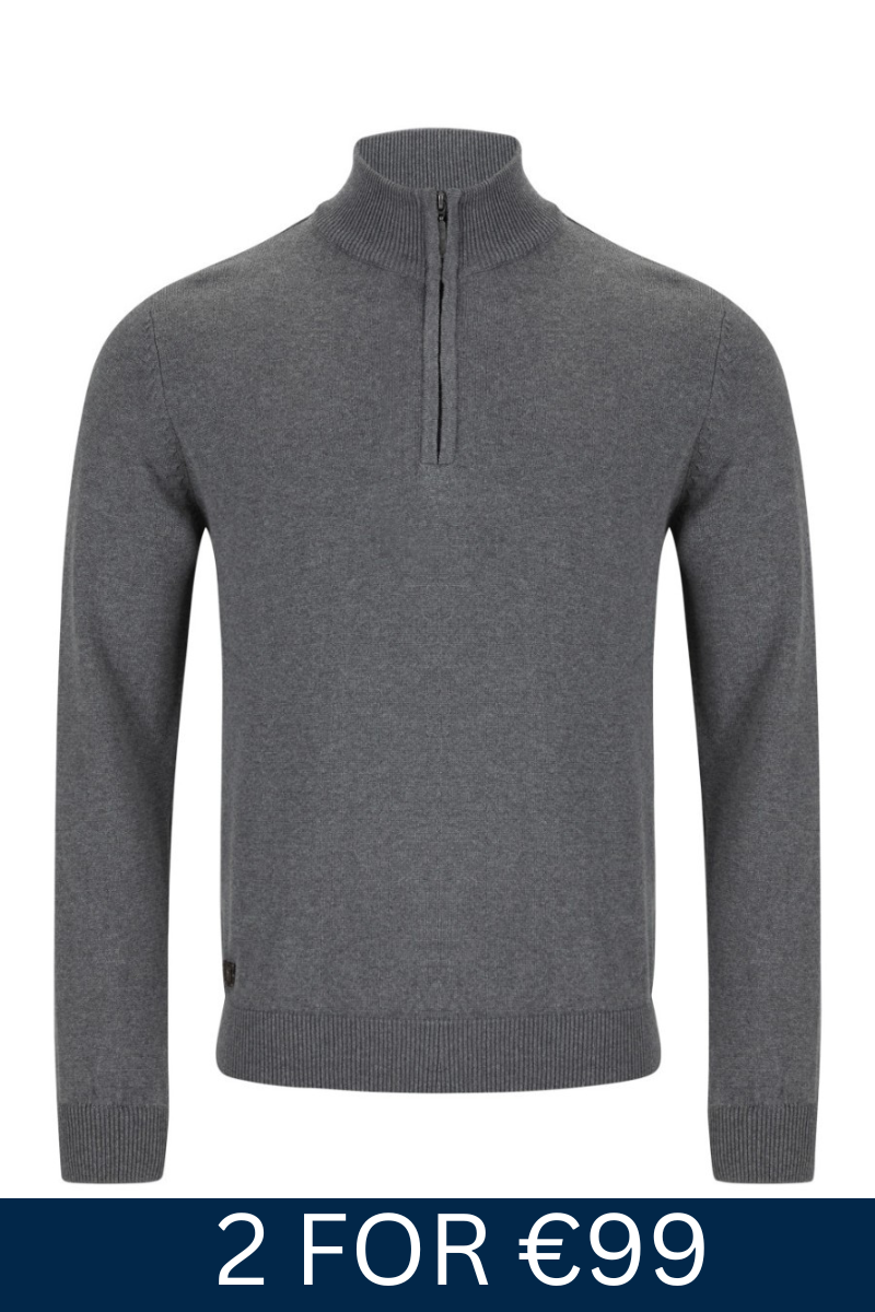 6th Sense Andrew 1/4 Zip Graphite