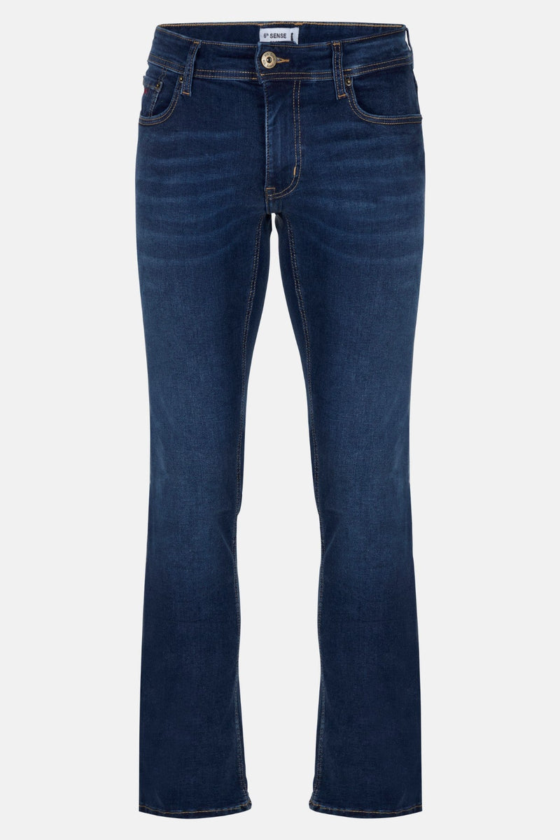 6th Sense Fred Bootcut Jean Night Time Blue
