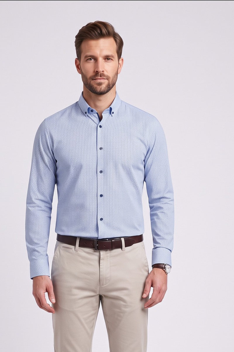 6th Sense Regular Fit Button-Down Performance Shirt