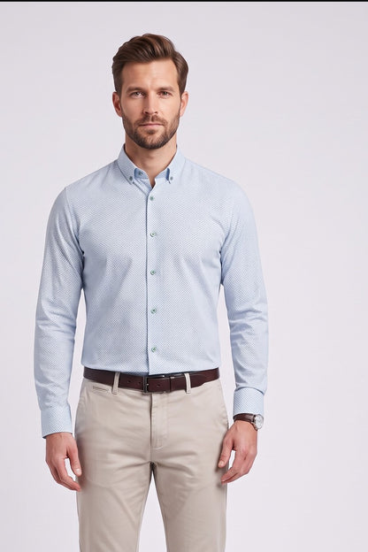 6th Sense Regular Fit Button-Down Performance Shirt 