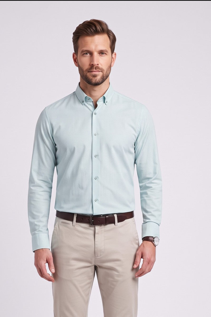 6th Sense Regular Fit Button-Down Performance Shirt 