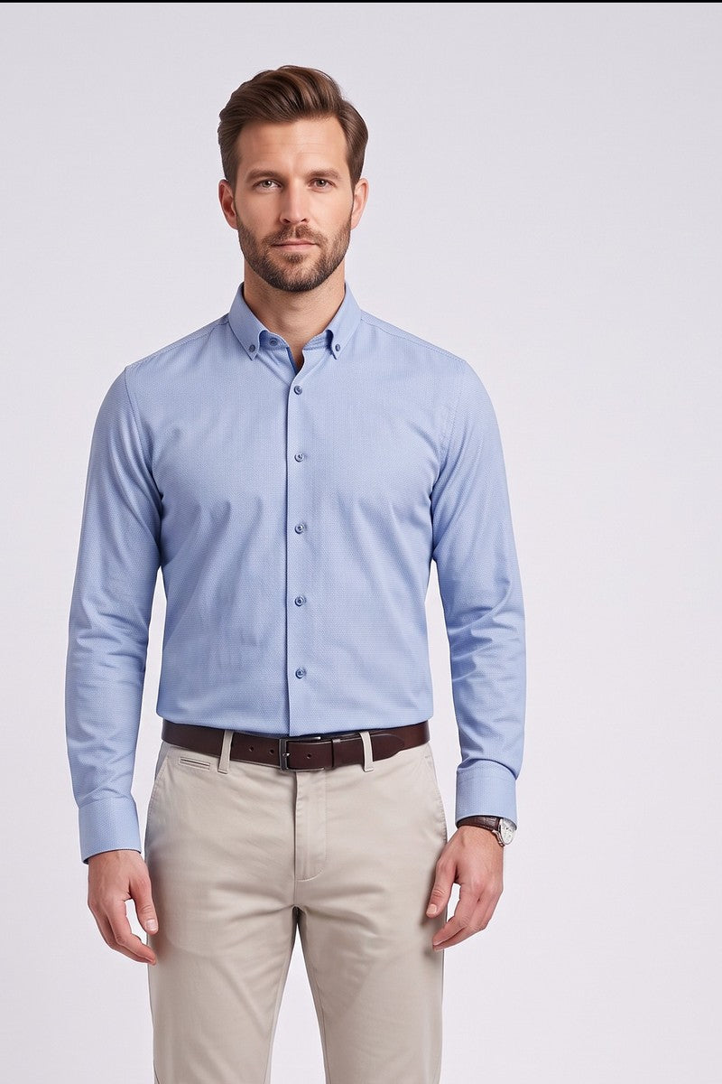 6th Sense Regular Fit Button-Down Performance Shirt 