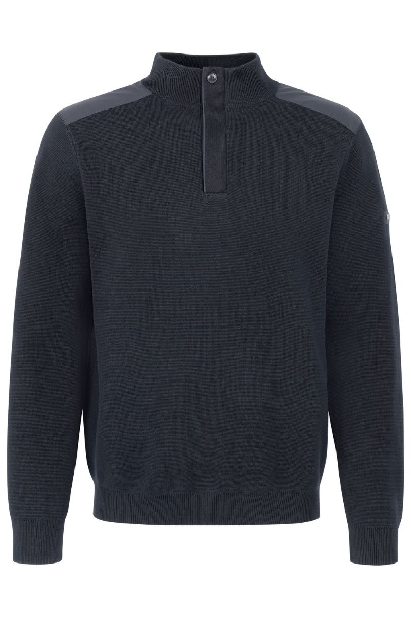 Bugatti 65545B 1/4 Zip Jumper