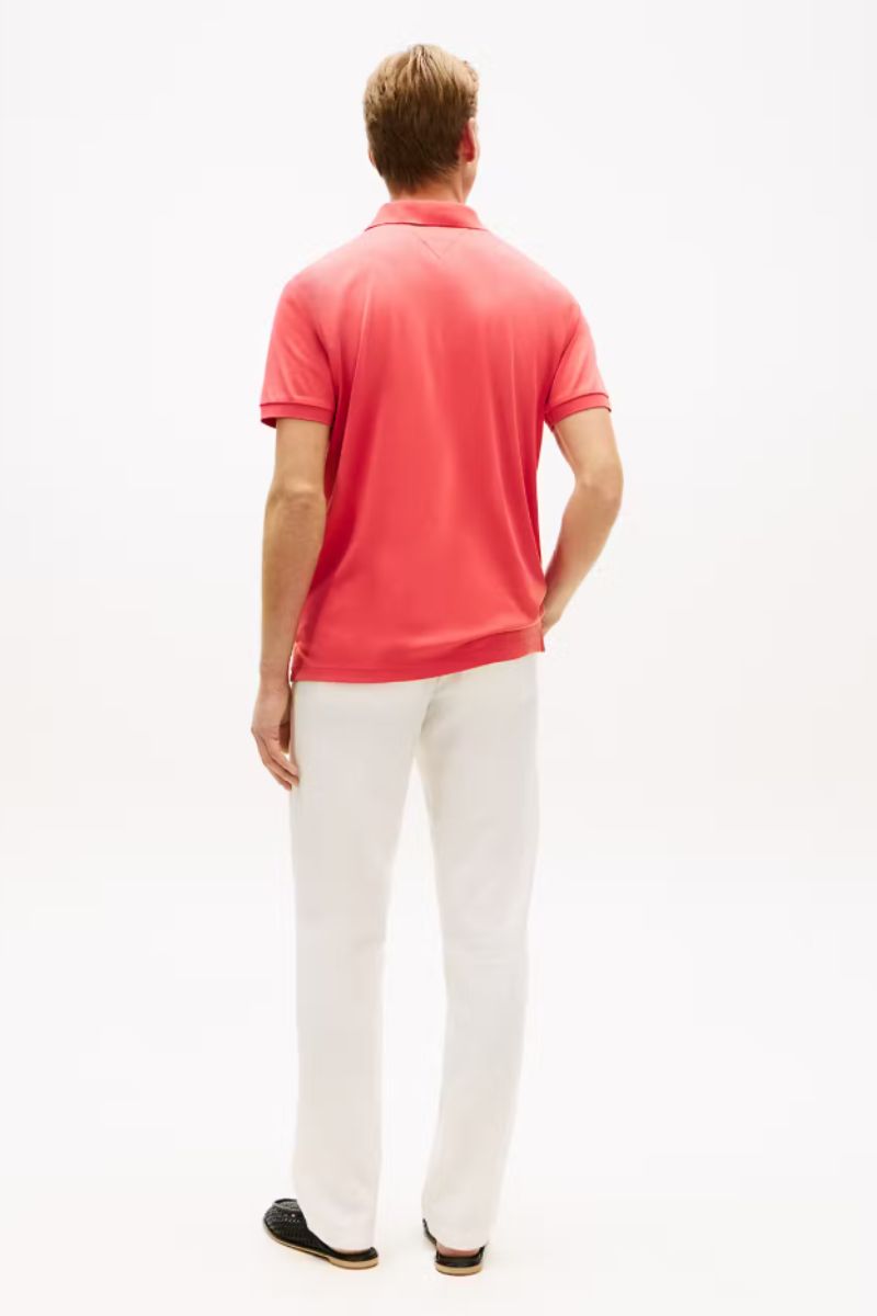 Tommy Hilfiger Liquid Cotton Polo Vintage Red