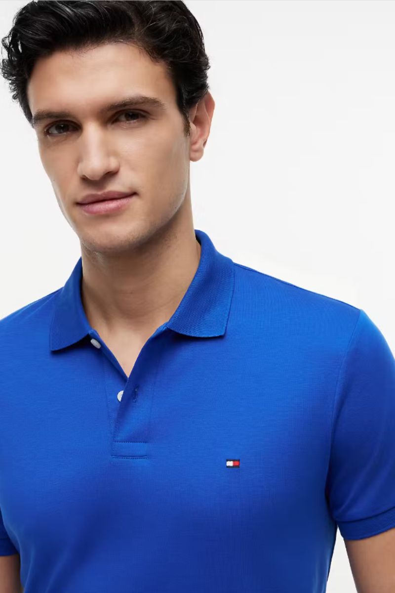 Tommy Hilfiger Liquid Cotton Polo Regal Blue