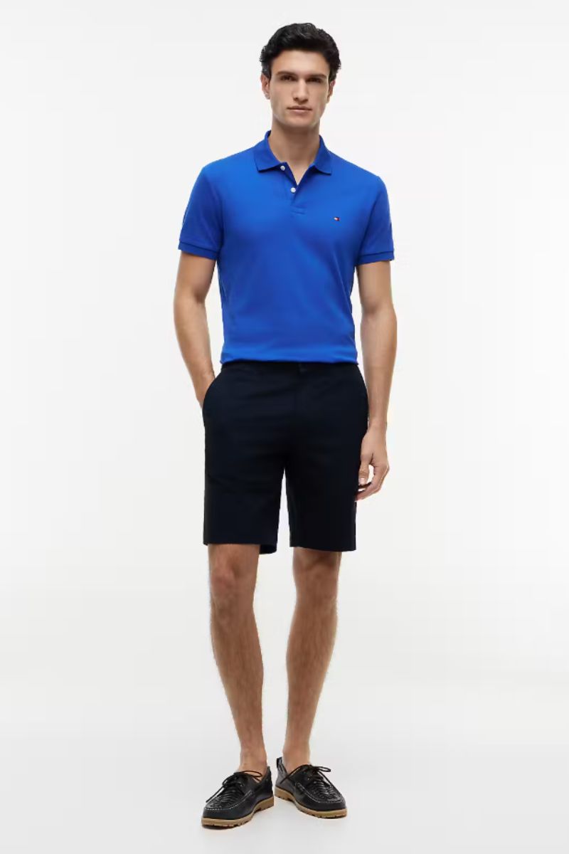 Tommy Hilfiger Liquid Cotton Polo Regal Blue