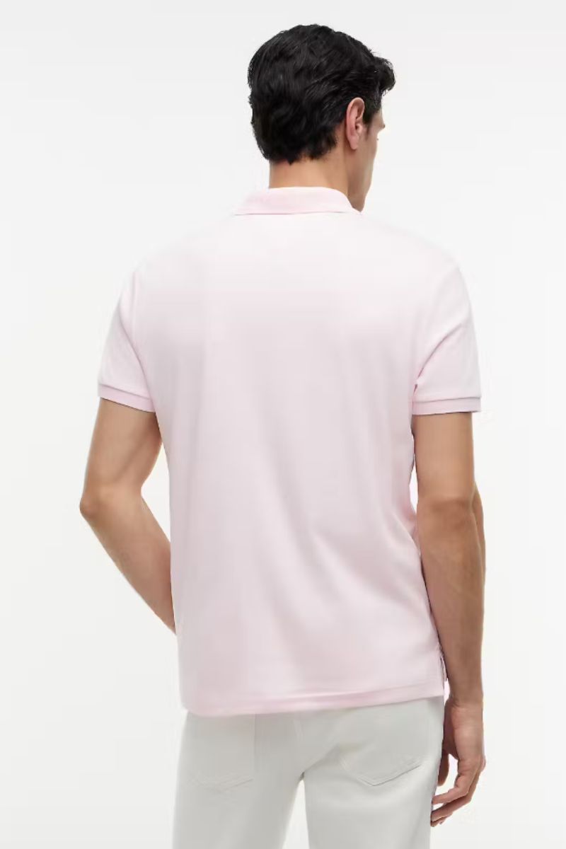 Tommy Hilfiger Liquid Cotton Polo Pink Lily