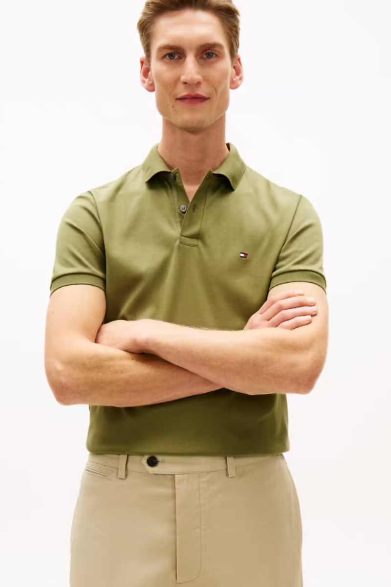 Tommy Hilfiger Liquid Cotton Polo Artichoke