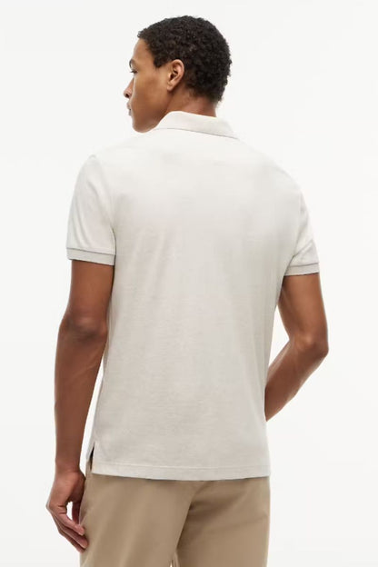 Tommy Hilfiger Liquid Cotton Polo Oatmilk