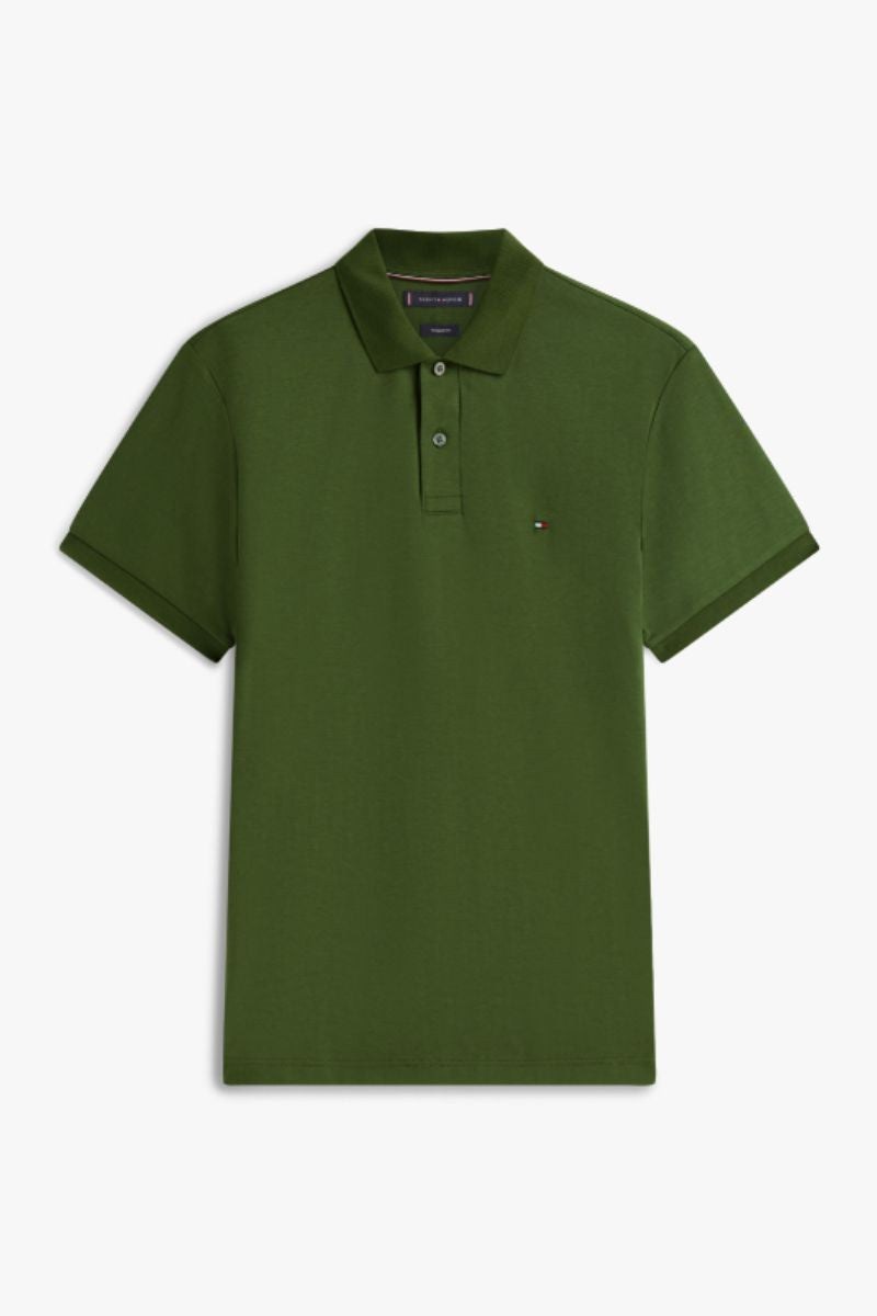 Tommy Hilfiger Liquid Cotton Polo Pine