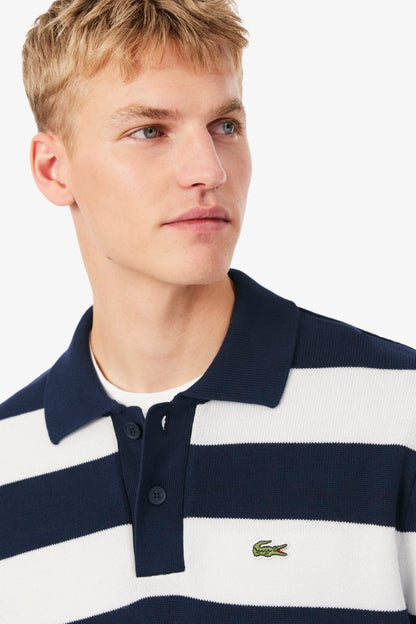 Lacoste AH0488 Polo Sweater Aw26 - HHW N BLU