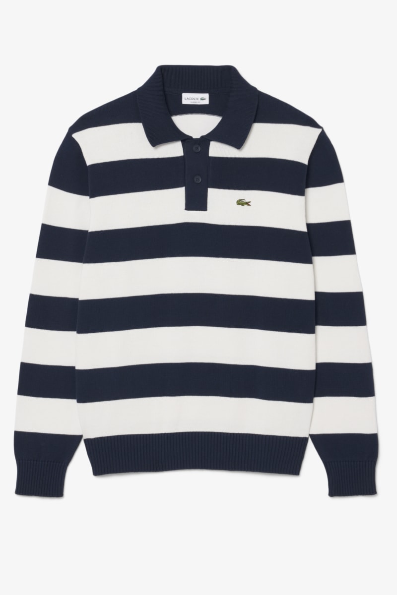Lacoste AH0488 Polo Sweater Aw26 - HHW N BLU