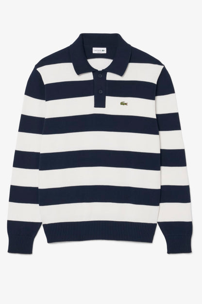 Lacoste AH0488 Polo Sweater Aw26 - HHW N BLU