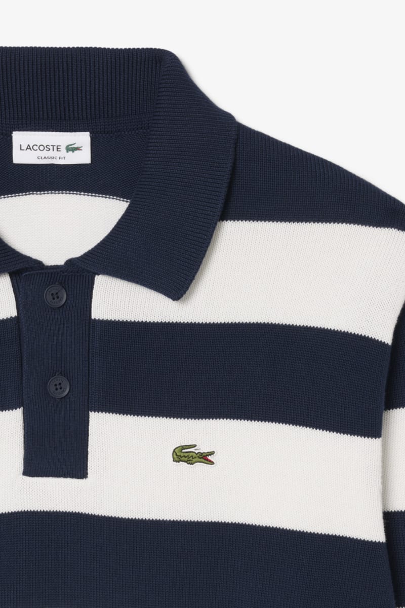 Lacoste AH0488 Polo Sweater Aw26 - HHW N BLU