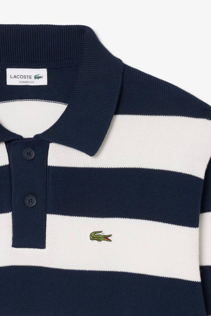 Lacoste AH0488 Polo Sweater Aw26 - HHW N BLU