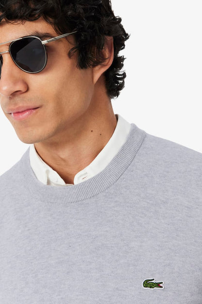 Lacoste AH1985 Crewneck Aw26 - CCA SILVER