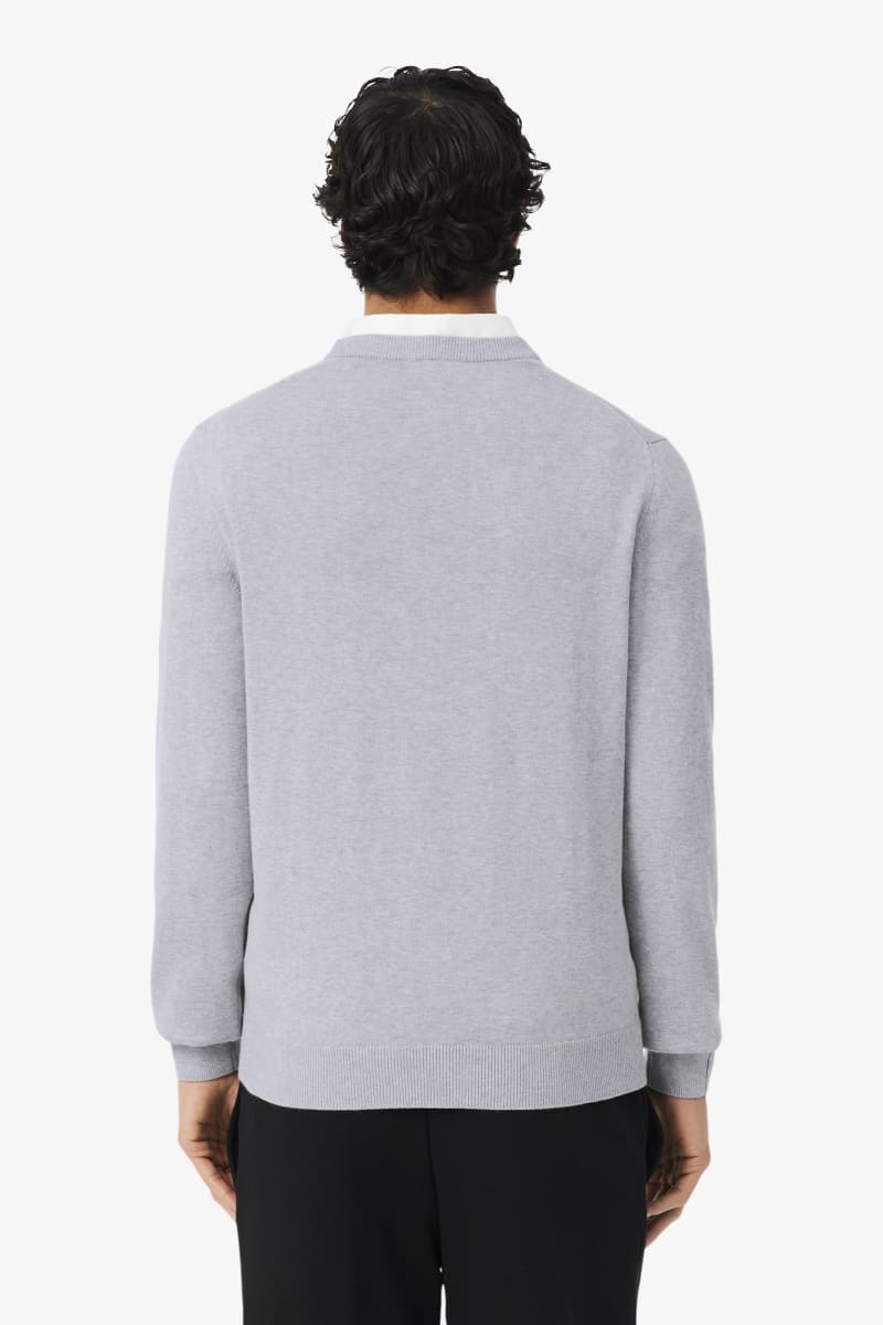 Lacoste AH1985 Crewneck Aw26 - CCA SILVER