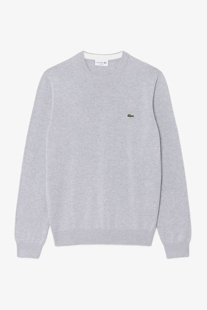 Lacoste AH1985 Crewneck Aw26 - CCA SILVER