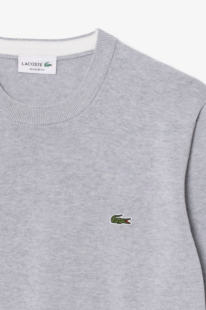 Lacoste AH1985 Crewneck Aw26 - CCA SILVER
