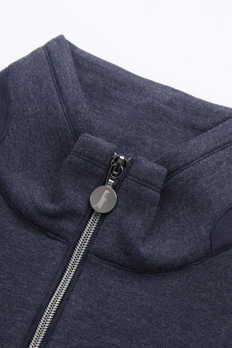 6th Sense Air Quarter Zip Top Navy