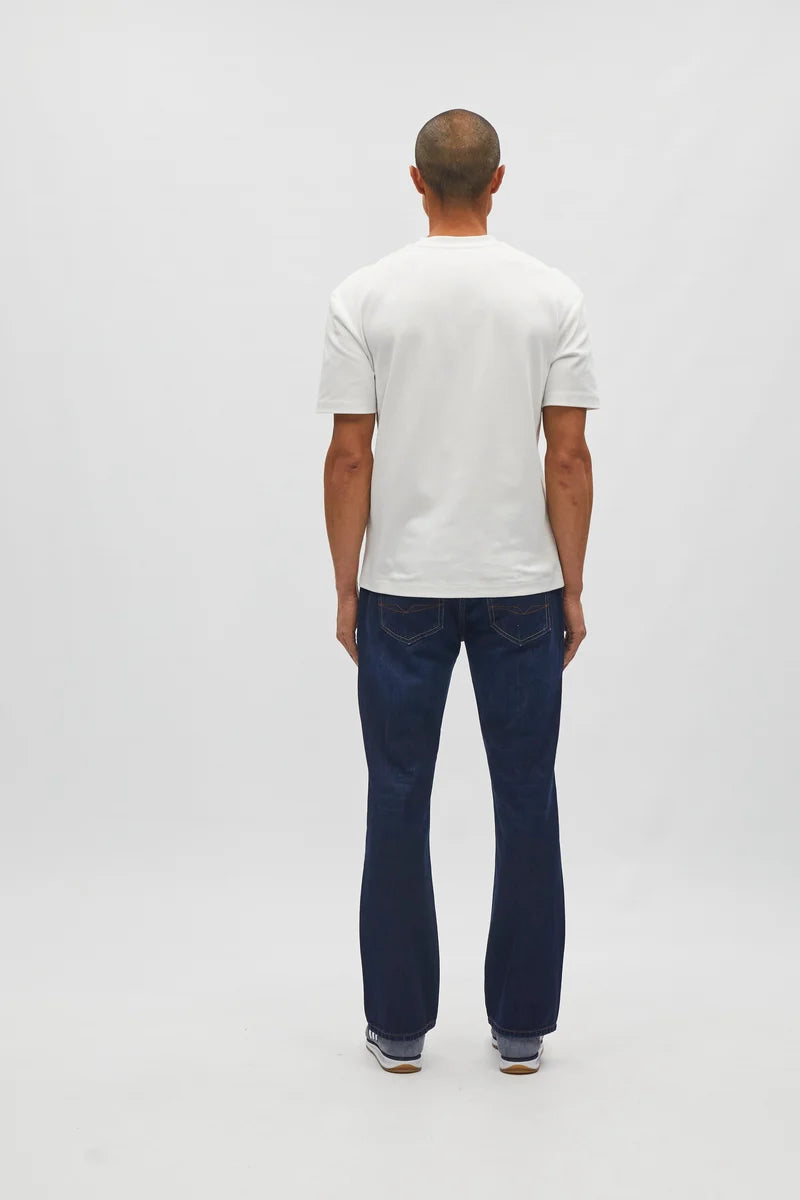 Diesel J7355MT Nikolai Classic Bootcut Jeans Washed Indigo