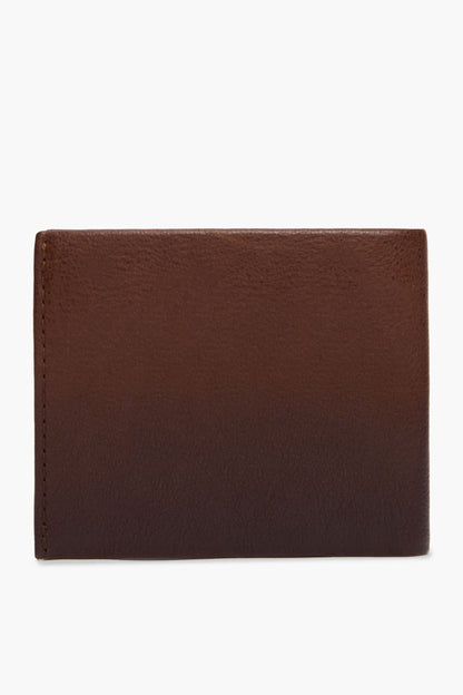 Tommy Hilfiger 14795 Seasonal Leather Card and Coin Wallet Burnished Brown