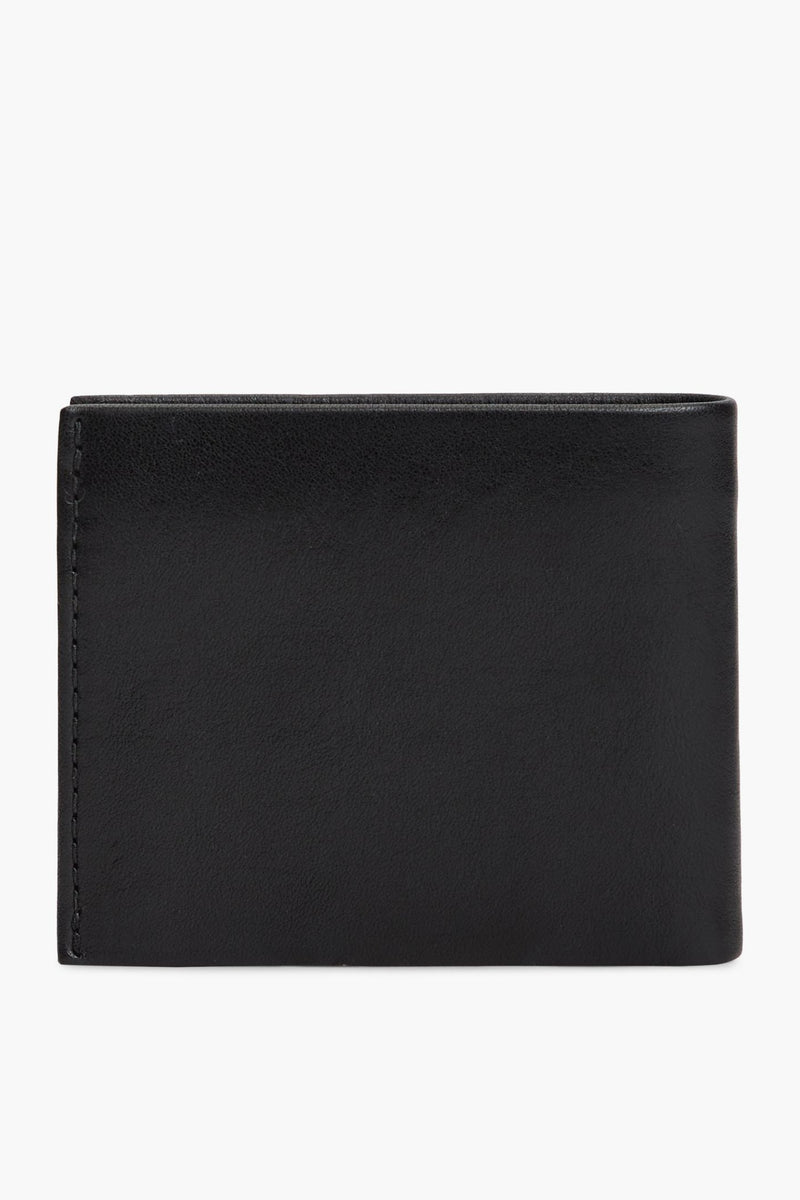 Tommy Hilfiger 14795 Seasonal Leather Card and Coin Wallet Black