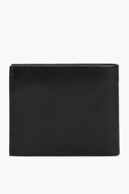 Tommy Hilfiger 14795 Seasonal Leather Card and Coin Wallet Black