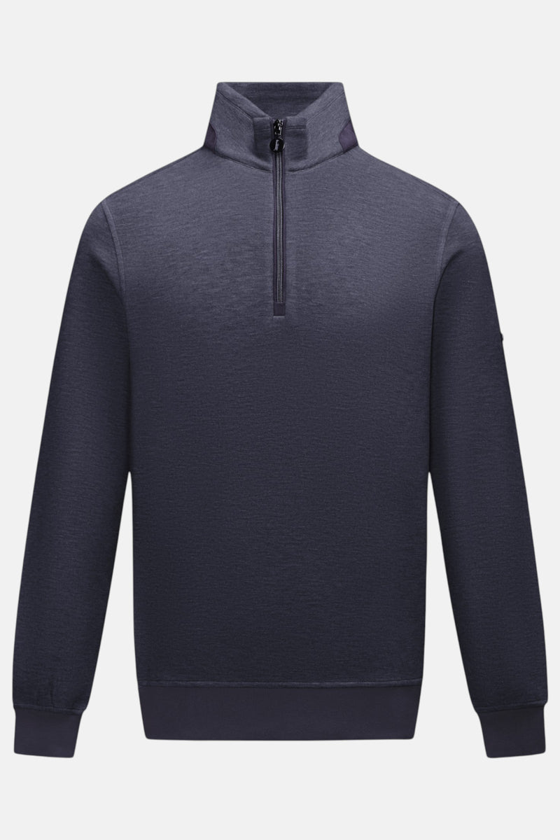 6th Sense Air Quarter Zip Top Navy