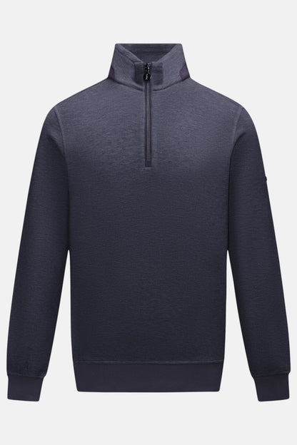 6th Sense Air Quarter Zip Top Navy